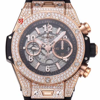 2022年原版復刻新作入荷 ウブロHublot 自動巻ムーブメント腕時計44MM*15.45MM