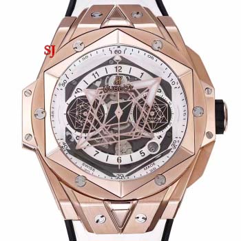 2022年原版復刻新作入荷 ウブロHublot 自動巻ムーブメント腕時計44MM*15.45MM