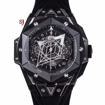 2022年原版復刻新作入荷 ウブロHublot 自動巻ムーブメント腕時計45mm