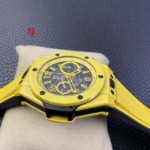 2022年原版復刻新作入荷 ウブロHublot 自動巻ムーブメント腕時計45mm