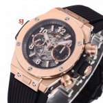 2022年原版復刻新作入荷 ウブロHublot 自動巻ムーブメント腕時計44MM*15.45MM