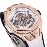 2022年原版復刻新作入荷 ウブロHublot 自動巻ムーブメント腕時計44MM*15.45MM