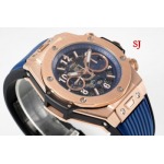 2022年原版復刻新作入荷 ウブロHublot 自動巻ムーブメント腕時計44MM*15.45MM