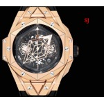 2022年原版復刻新作入荷 ウブロHublot 自動巻ムーブメント腕時計45mm