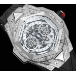 2022年原版復刻新作入荷 ウブロHublot 自動巻ムーブメント腕時計45mm