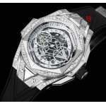 2022年原版復刻新作入荷 ウブロHublot 自動巻ムーブメント腕時計45mm