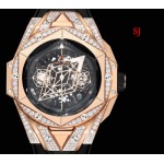 2022年原版復刻新作入荷 ウブロHublot 自動巻ムーブメント腕時計45mm