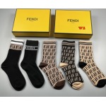 2022年秋冬新作FENDI ブランド 新品靴下5足セット