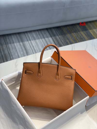 早春新作入荷原版復刻 エルメス Birkin  バッグ fuli工場 SIZE:30 CM