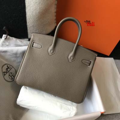 早春新作入荷原版復刻 エルメス Birkin バッグ fuli工場 SIZE: 30 CM