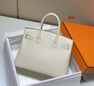 早春新作入荷原版復刻 エルメス Birkin バッグ fuli工場 SIZE: 30 CM