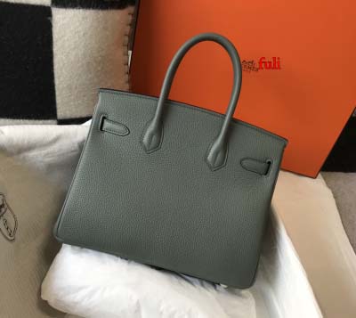 早春新作入荷原版復刻 エルメス Birkin バッグ fuli工場 SIZE: 30 CM