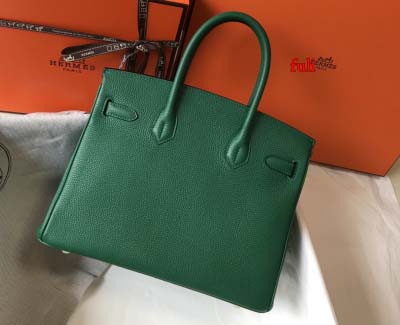 早春新作入荷原版復刻 エルメス Birkin バッグ fuli工場 SIZE: 30 CM