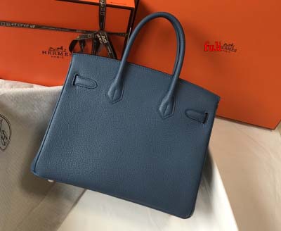 早春新作入荷原版復刻 エルメス Birkin バッグ fuli工場 SIZE: 30 CM