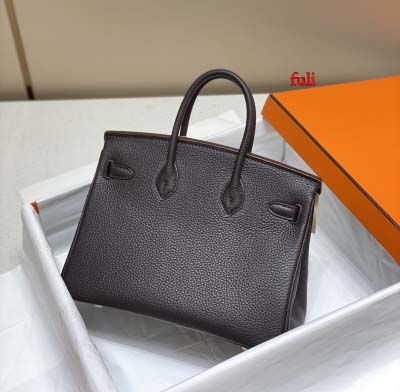 早春新作入荷原版復刻 エルメス Birkin バッグ fuli工場 SIZE: 30 CM