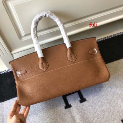 早春新作入荷原版復刻 エルメス Birkin バッグ fuli工場 SIZE: 42 CM