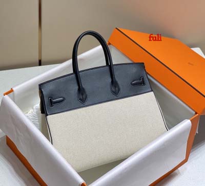 早春新作入荷原版復刻 エルメス Birkin バッグ fuli工場 SIZE: 35 CM