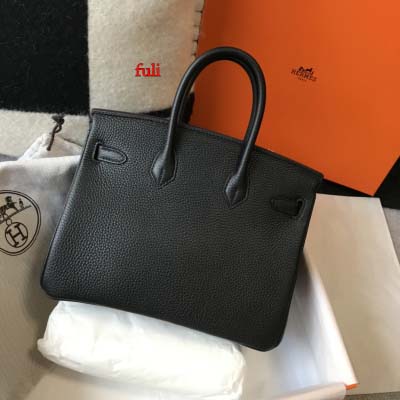 早春新作入荷原版復刻 エルメス Birkin バッグ fuli工場 SIZE: 30 CM