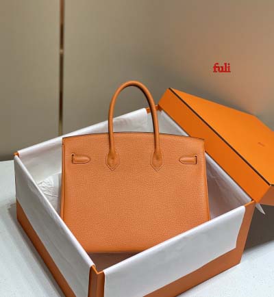 早春新作入荷原版復刻 エルメス Birkin バッグ fuli工場 SIZE:35  CM