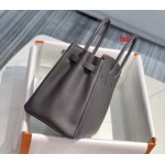 早春新作入荷原版復刻 エルメス Birkin バッグ fuli工場 SIZE: 30 CM