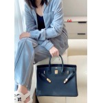 早春新作入荷原版復刻 エルメス Birkin バッグ fuli工場 SIZE:  40 CM