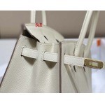 早春新作入荷原版復刻 エルメス Birkin バッグ fuli工場 SIZE: 25 CM