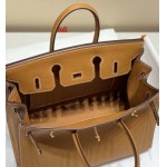 早春新作入荷原版復刻 エルメス Birkin バッグ fuli工場 SIZE: 25 CM