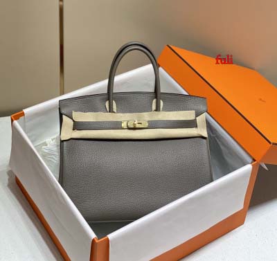 早春新作入荷原版復刻 エルメス Birkin バッグ ful...