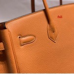 早春新作入荷原版復刻 エルメス Birkin バッグ fuli工場 SIZE:35  CM