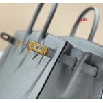 早春新作入荷原版復刻 エルメス Birkin バッグ fuli工場 SIZE: 25CM