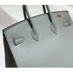 早春新作入荷原版復刻 エルメス Birkin バッグ fuli工場 SIZE: 25CM