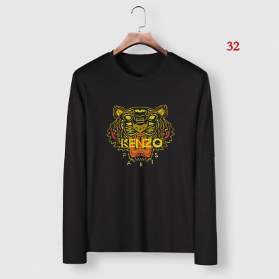 KENZO 人気 メンズの長袖Tシャツ 32工場 M-6XL