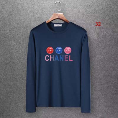 シャネル人気 メンズの長袖Tシャツ 32工場 M-6XL