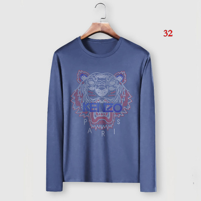 KENZO 人気 メンズの長袖Tシャツ 32工場 M-6XL