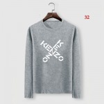 KENZO 人気 メンズの長袖Tシャツ 32工場 M-6XL
