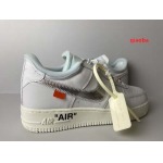 2023年3月21日新作入荷 OFF-WHITE x MoMA x Nike Air Force 1スニーカー qiaoba工場.36-46