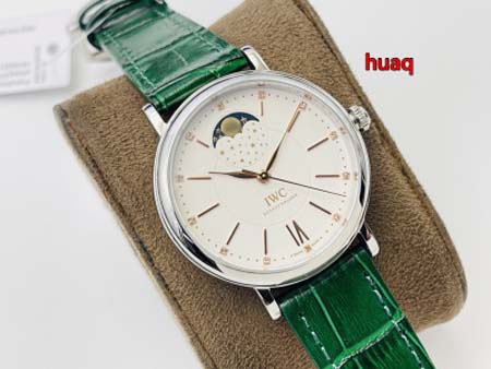 高品質IWC 37MM 女性 自動巻ムーブメント腕時計 huaq工場