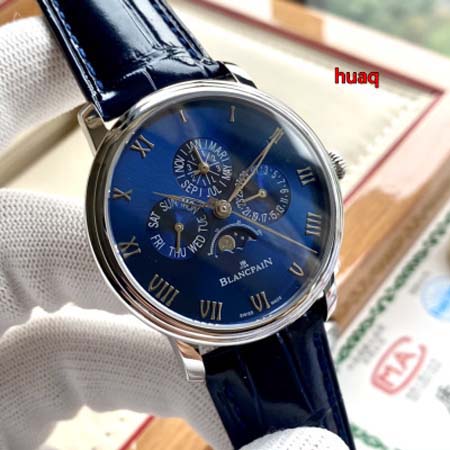 高品質BLANCPAIN 42mm 自動巻ムーブメント腕時計 huaq工場