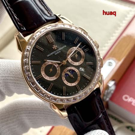 高品質バセロンコンスタンチン42mm 自動巻ムーブメント腕時計 huaq工場