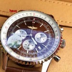 高品質ブライトリング Breitling 45mm 自動巻ムーブメント腕時計 huaq工場