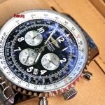 高品質ブライトリング Breitling 45mm 自動巻ムーブメント腕時計 huaq工場