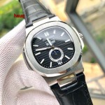 高品質 PATEK PHILIPPE 42mm 自動巻ムーブメント腕時計 huaq工場