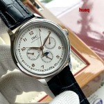 高品質 IWC  43mm 自動巻ムーブメント腕時計 huaq工場