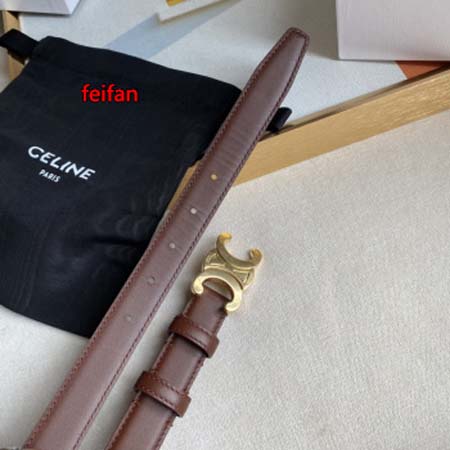 2023年高品質新作入荷CELINE 女性 ベルト25mm 本革feifan工場