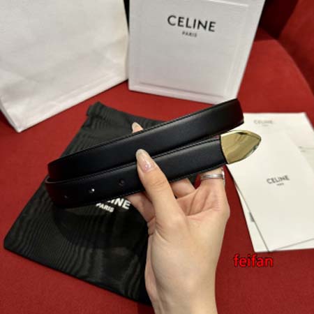 2023年高品質新作入荷CELINE 女性 ベルト25mm 本革feifan工場