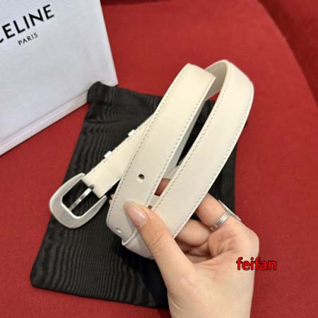 2023年高品質新作入荷CELINE 女性 ベルト25mm 本革feifan工場