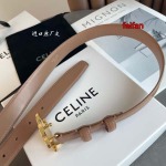 2023年高品質新作入荷CELINE 女性ベル25mm 本革feifan工場