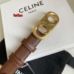 2023年高品質新作入荷CELINE 女性 ベルト25mm 本革feifan工場