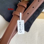 2023年高品質新作入荷CELINE 女性 ベルト25mm 本革feifan工場