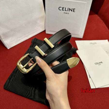 2023年高品質新作入荷CELINE 女性 ベルト25mm ...